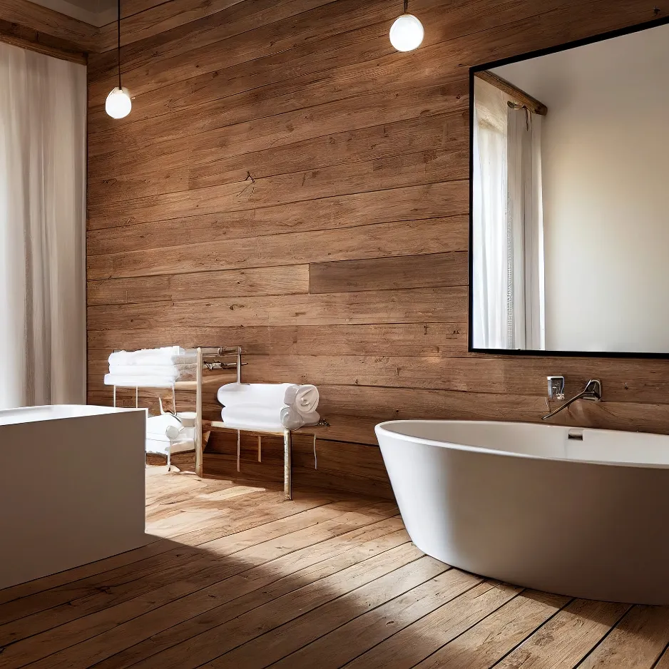 Thermowood Panels for Bathroom